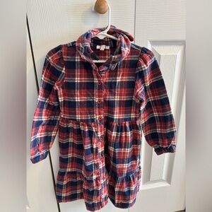 Tahari Toddler Girl Plaid Dress (with headband)
